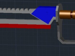 planetside 2 new conglomerate cosplay prop knife 1 props 3d print model - Mito3D