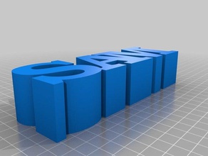 sam personalizado 3d print model - Mito3D
