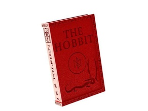 hobbit - la couverture de livre l'organisation livres du lotr terre milieu tolkien 3d print model - Mito3D