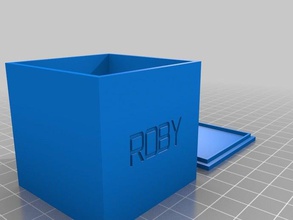 kutu roby kaplar özelleştirilmiş 3d print model - Mito3D