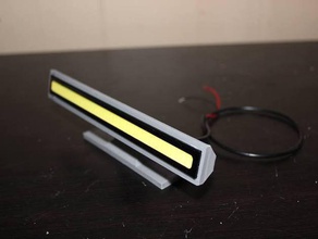 led light bar partes diodo emissor de luz 3d print model - Mito3D