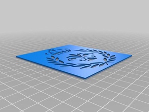 coroa maria alvarez ferramentas de arte personalizado 3d print model - Mito3D