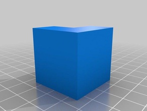 x y calibration test block 3d printing tests 3d print model - Mito3D