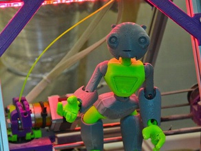 robot articulado modelo de robots 3d print model - Mito3D