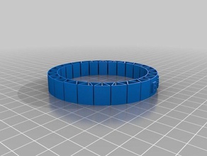 barbara kundengebundene flexible name-Armband Armbänder 3d print model - Mito3D