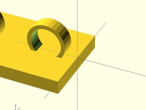 palabra anillos de girar personalizador scad 3d print model - Mito3D