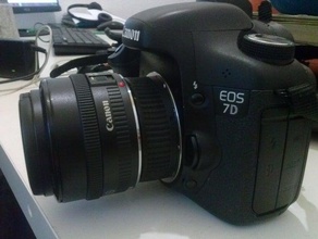 canon ef extension de tube fixe appareil photo la caméra d'extension 3d print model - Mito3D