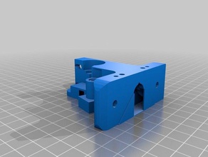 greg's wade extruder j head mount 3mm 3d printer extruders 3d print model - Mito3D