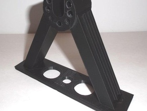 filament reel stand 3d printer accessories holder rack spool 3d print model - Mito3D