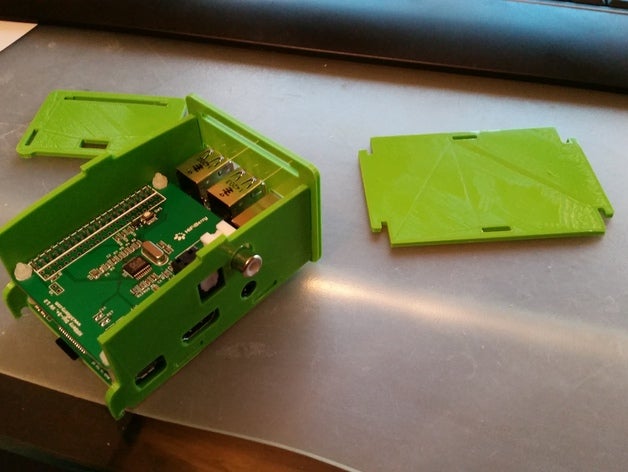 raspberry pi b+ digi + cas de l'électronique 3D print model - Mito3D