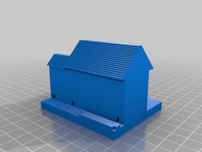 toothman minecraft maison bâtiments et structures 3d print model - Mito3D