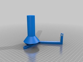 printrbot simple 1405 rod mounted spool holder 3d printer accessories 3d print model - Mito3D