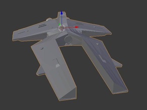 emperyal gümrük ışık corvette oyuncak & oyun aksesuarları 28 mm imparatorluk starship starwars masa üstü wargaming 3d print model - Mito3D