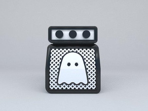 fantasmal banco - ghostlyvinyl el modelo de los muebles amplificador las monedas moneda 3d print model - Mito3D