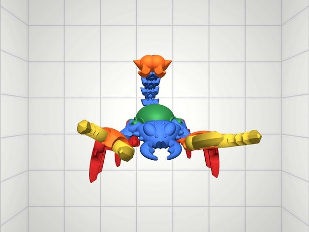 modio 1201 1140 jouets de construction alien la création 3D print model - Mito3D