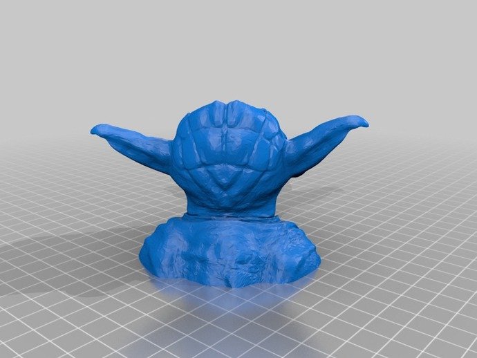 yoda coquetier menton de soutien cuisine à manger les œufs oeuf titulaire star wars pâques 3D print model - Mito3D