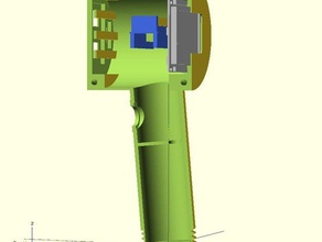uv light meter case 3d print model - Mito3D