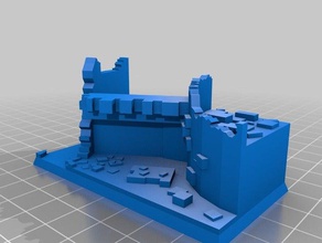 8 man filler unit hobby mini miniature wargaming warhammer 3d print model - Mito3D