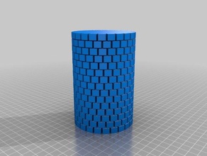 mi personalizados torre de ladrillo art personalizado 3d print model - Mito3D