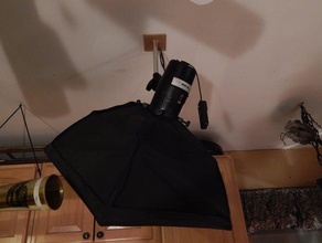 studio softbox flash ceiling mount art tools bracket photography 3d print model - Mito3D