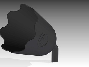 fantasmal gramófono de bocina el audio ghostlyvinyl 3d print model - Mito3D
