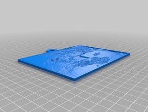 özelleştirilmiş lithopane benim 2d sanat 3d print model - Mito3D