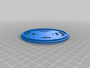 simple coaster kitchen dining 3d print model - Mito3D