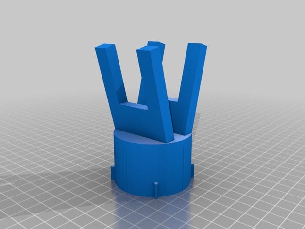 vileda mop-Adapter - Kleider-Stange Haushalt 3D print model - Mito3D