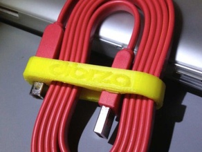 usb b mâle câble de clipper la musique 3d print model - Mito3D