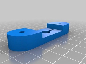 de pendurar o suporte substituição partes 3d print model - Mito3D