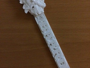 BART Lesezeichen - Organisation baard Neptun 3d print model - Mito3D
