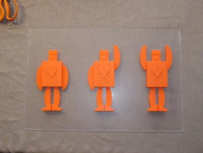 homage depero's marionette scans & replicas 3d print model - Mito3D