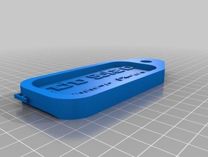 apt 1a keychains 3d print model - Mito3D