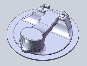 flip-top-regelmäßigen kleinen Mund mason jars Küche und Esszimmer ball jar cap flip-top Deckel sippy cup 3d print model - Mito3D