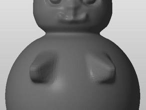 cute cat sculptures animal happy kitty pussy 3d print model - Mito3D