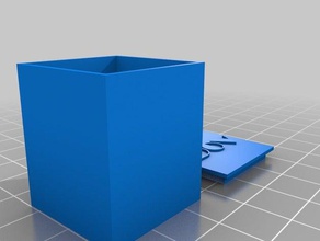personalizável caixa recipientes 3d print model - Mito3D