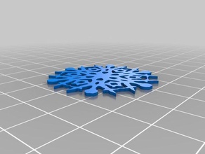 randy sur mesure de couper flocon neige 1 personnalisé 3d print model - Mito3D