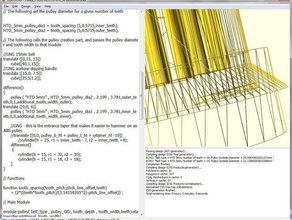 openscad wireframe mode using glintercept other code software 3d print model - Mito3D