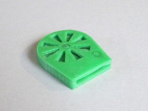 green screamer jouets & jeux noisemaker openscad la sirène coup de sifflet 3d print model - Mito3D
