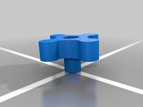 regler Viertel-Zoll-Schraube Teile 3d print model - Mito3D