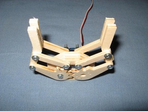 mini servo gripper other dingfabrik motor robot 3d print model - Mito3D