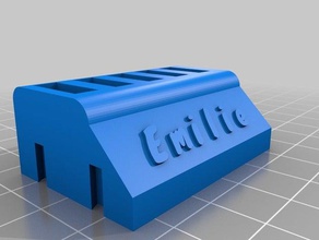 emilie organizasyon özelleştirilmiş 3d print model - Mito3D