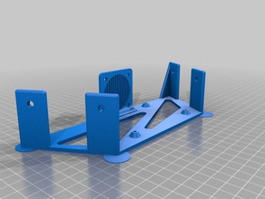 electronic mount k250 ultibots 3d printer parts delta kossel 3d print model - Mito3D