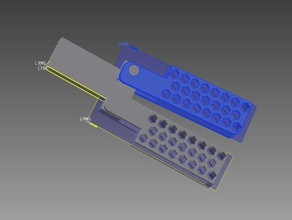 elegante unidad flash titular los gadgets balisong mariposa cuchillo robbinsvillehighschool usb 3d print model - Mito3D