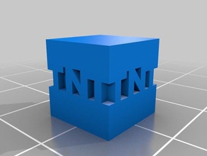 tnt block nicht wirklich explodieren Die 3d-Drucker tnt-block 3d print model - Mito3D