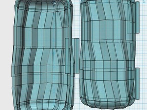 geometrische Gläser Fall Brille genial container Container cool Glas lifestyle stilvoll 3d print model - Mito3D