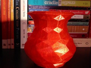 1 geometrik vazo kaplar kolay yazdırma İlk Baskı çiçek çok taraflı 3d print model - Mito3D
