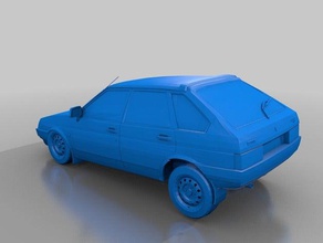 lifted tuned vaz-2109 vehicles car 3d print model - Mito3D
