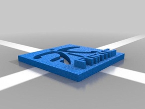 fnatic logosu 3d baskı Lig efsaneler logo 3d print model - Mito3D