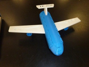 frozen plane toys & games airplane anna disney elsa ice snow snowflake winter 3d print model - Mito3D
